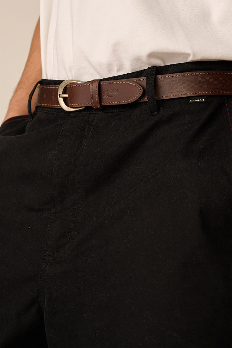 D.I.M Leather Belt - Brown