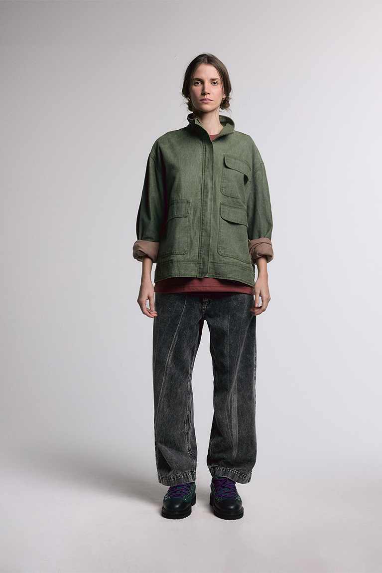 Stoned Green Jacket