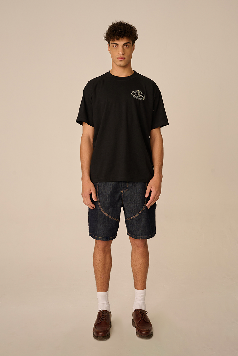 Home Crest Heavy T-shirt - Black