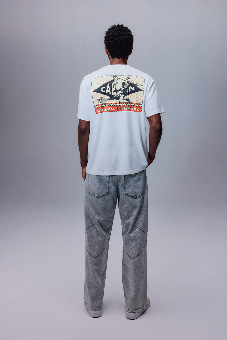 Carnan x Umbro Tackle T-Shirt - Off - hover