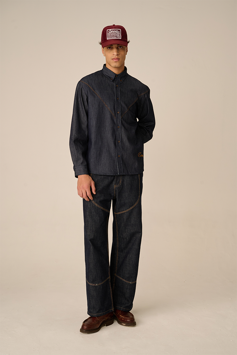 Raw Denim Shirt - hover