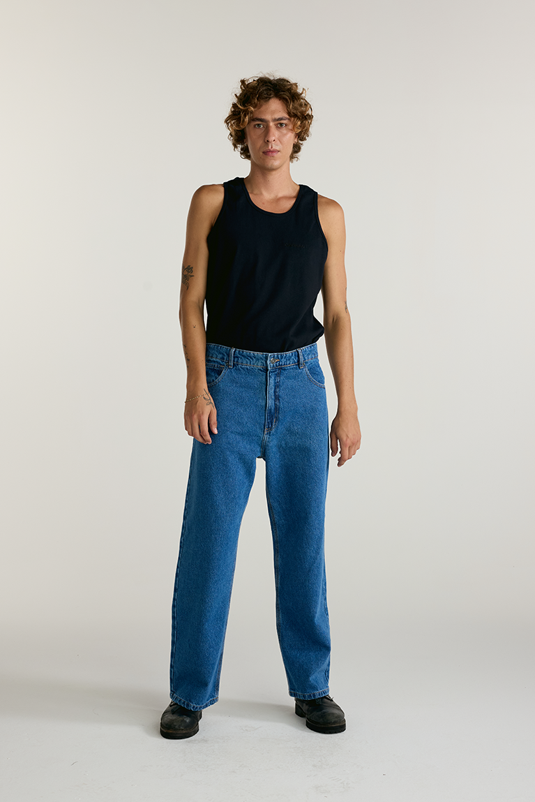 Carnan Standard Jeans - Blue - hover