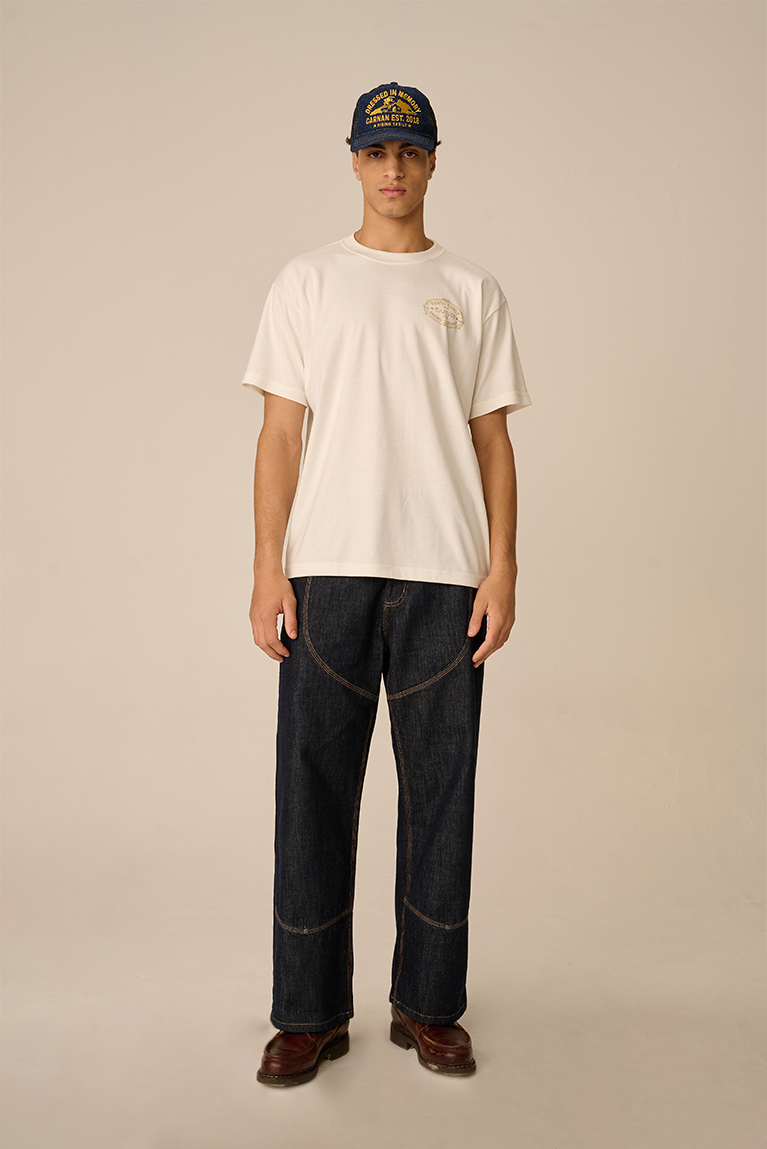 Home Crest Heavy T-shirt - Off