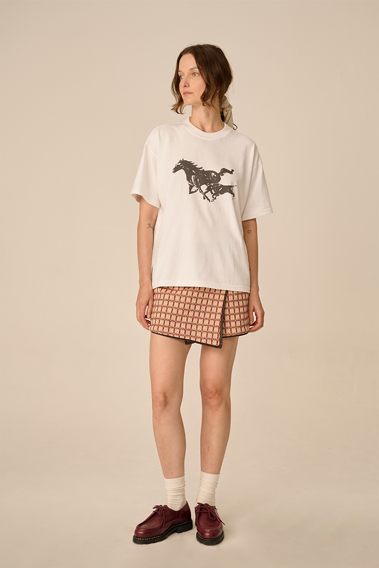 Jacquard Pattern Skirt