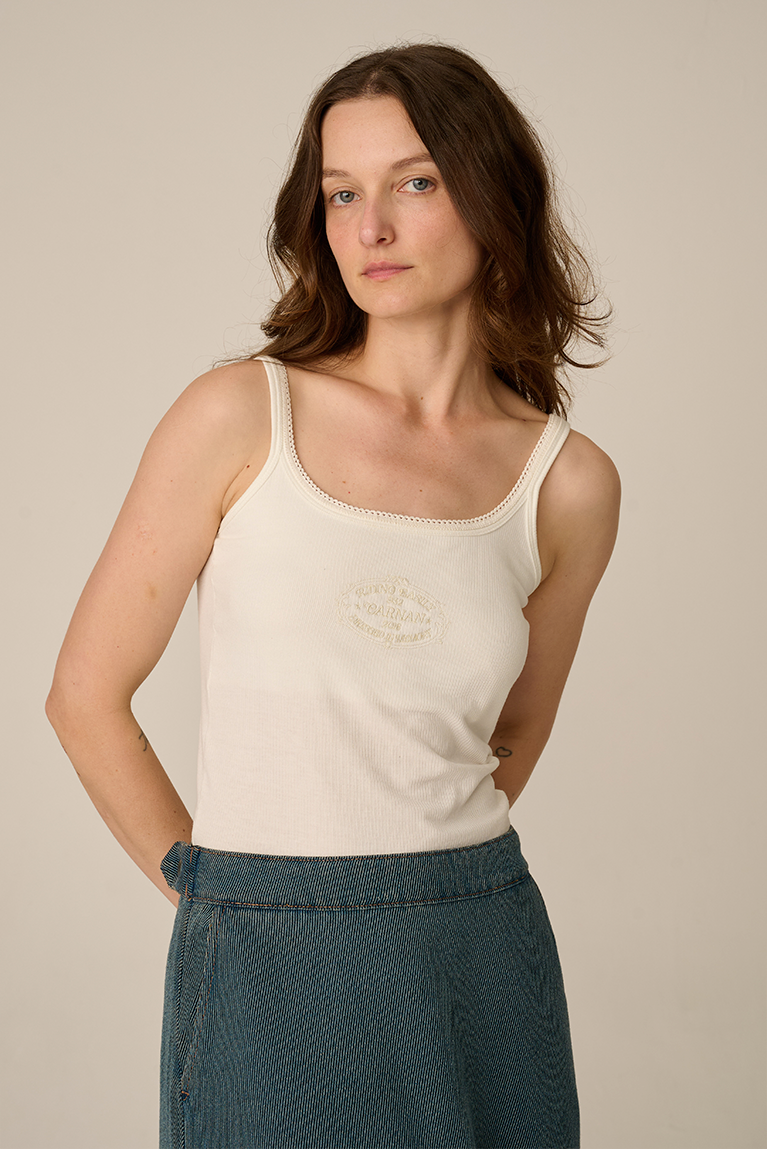 Ribbed Top - Off