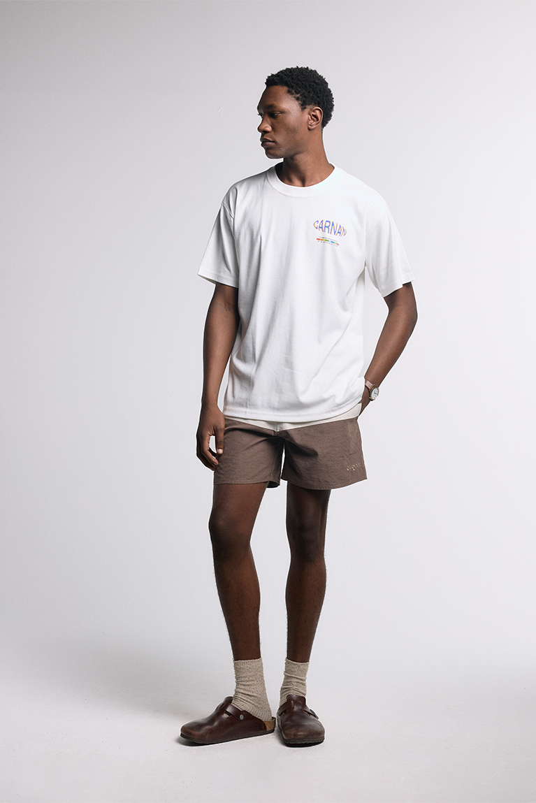 Heat Map Heavy T-shirt - Off