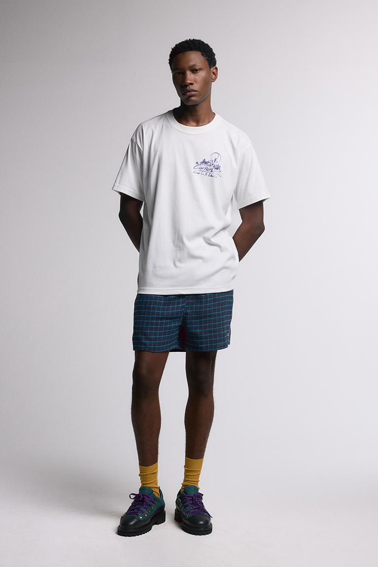 Pen Drawing Heavy T-shirt - Off