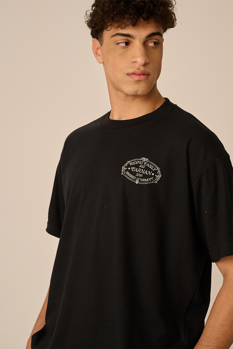 Home Crest Heavy T-shirt - Black