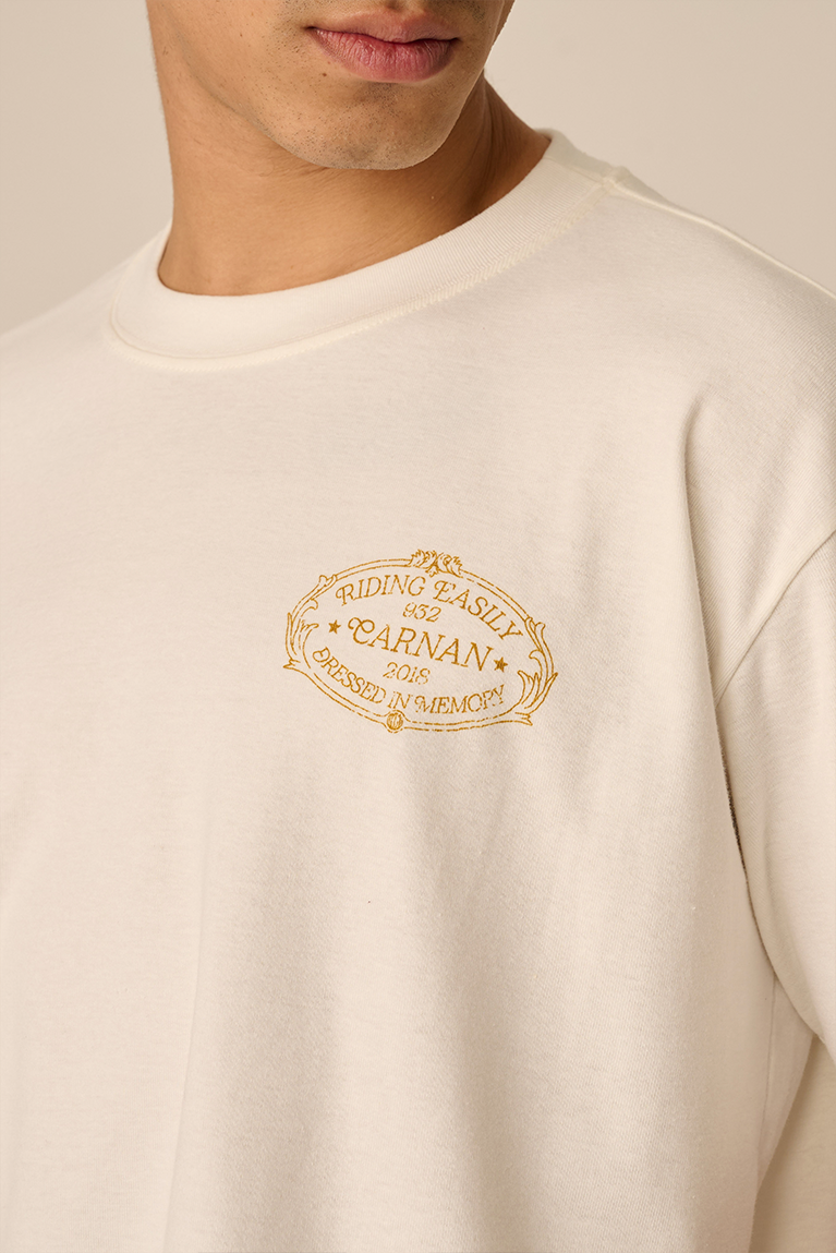 Home Crest Heavy T-shirt - Off