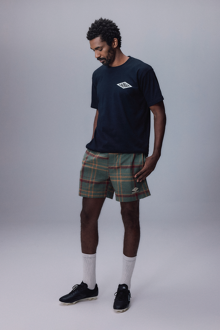 Carnan x Umbro Tackle T-Shirt - Black