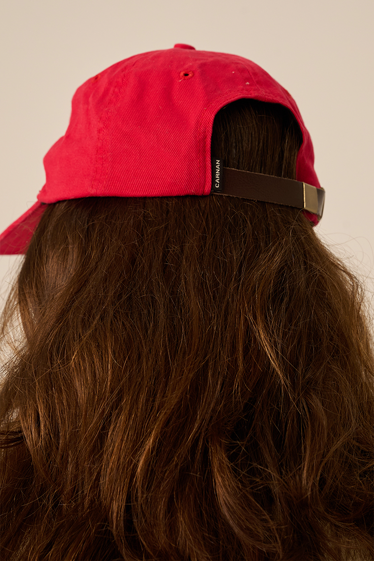 Home Crest Hat - Washed Red