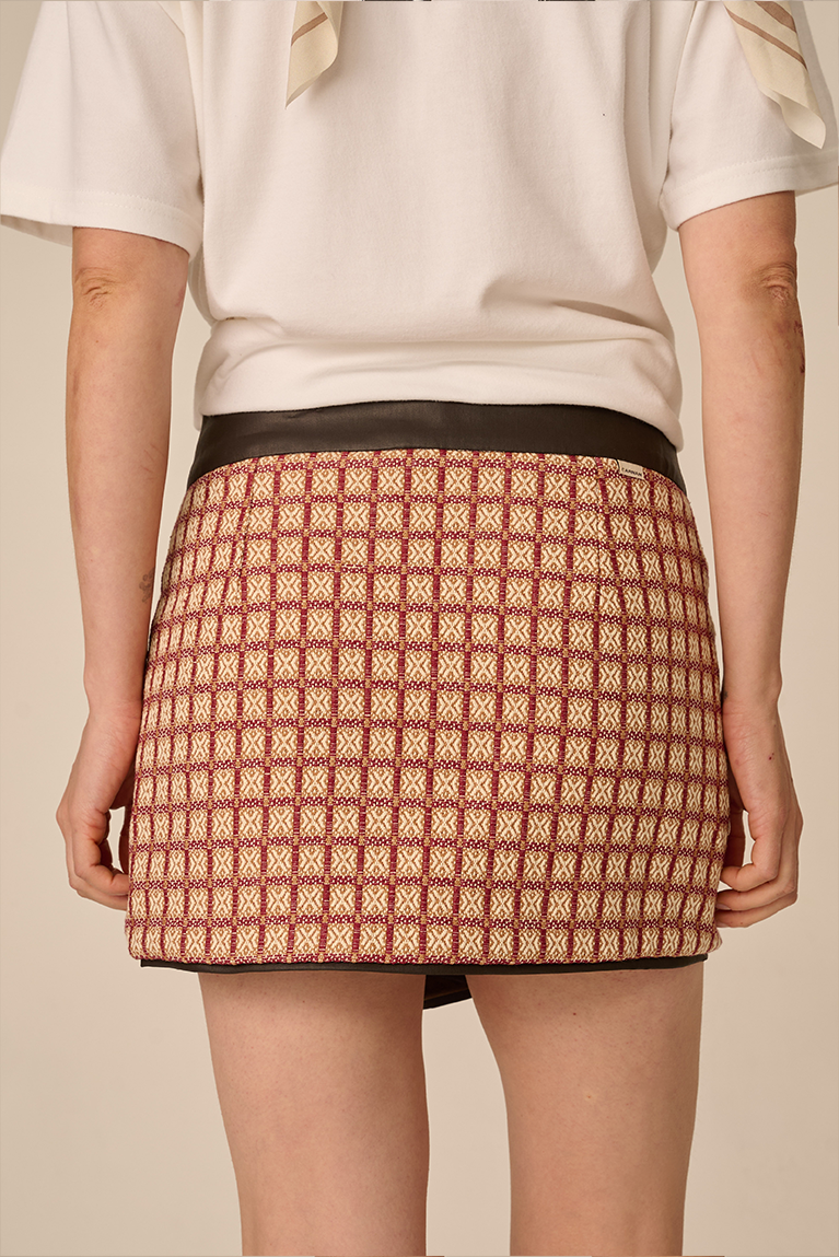 Jacquard Pattern Skirt