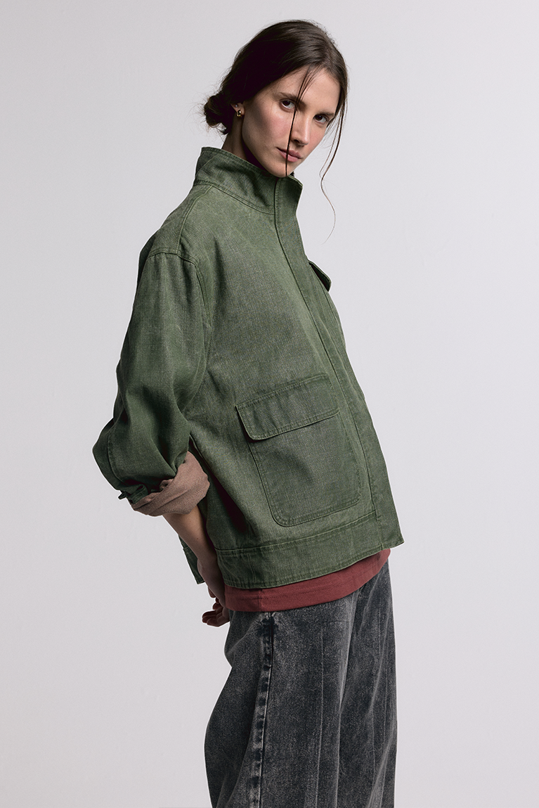 Stoned Green Jacket