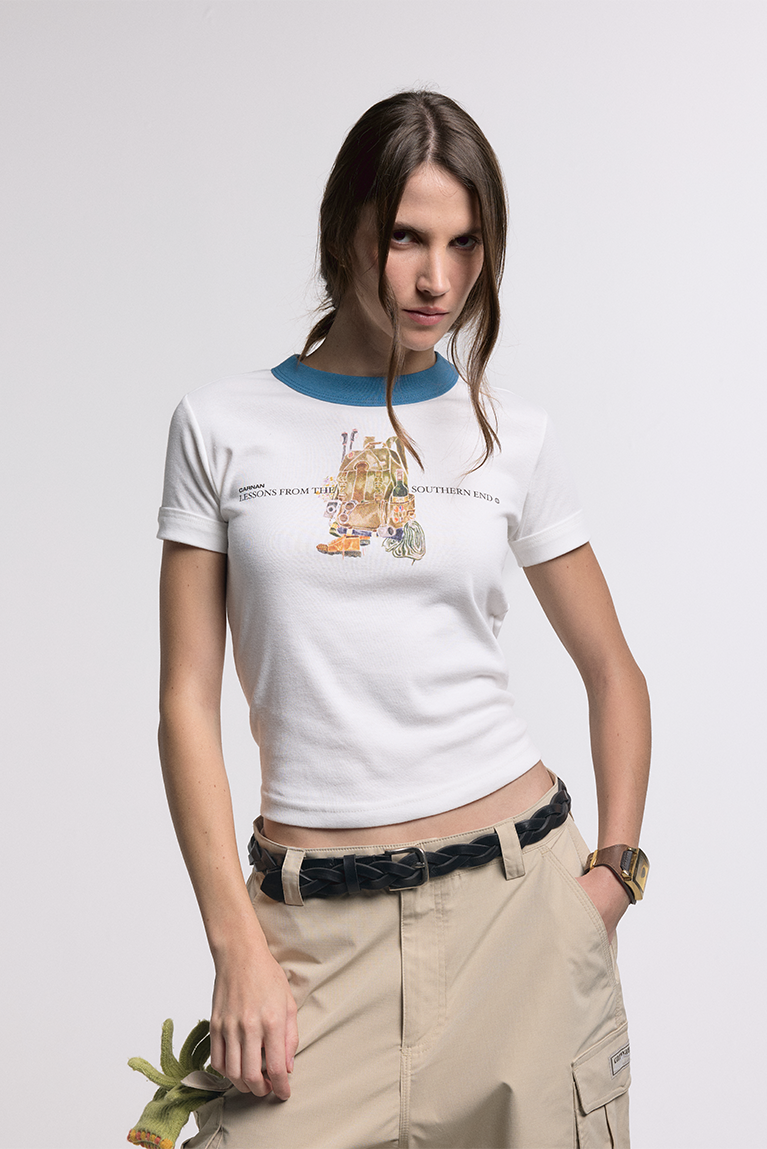 Backpack Baby Tee
