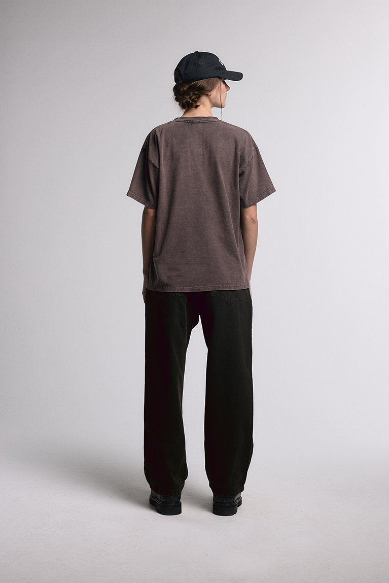 Stoned Brown Twill Pants