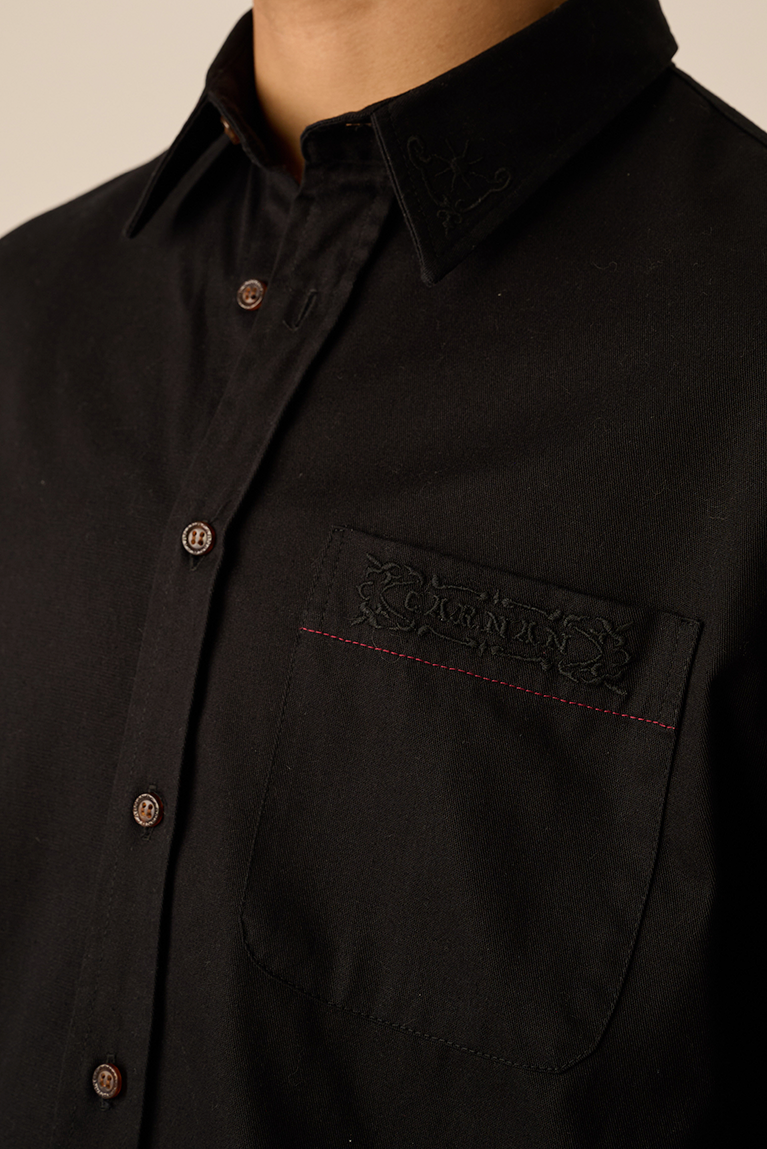 Black Short Sleeve Shirt