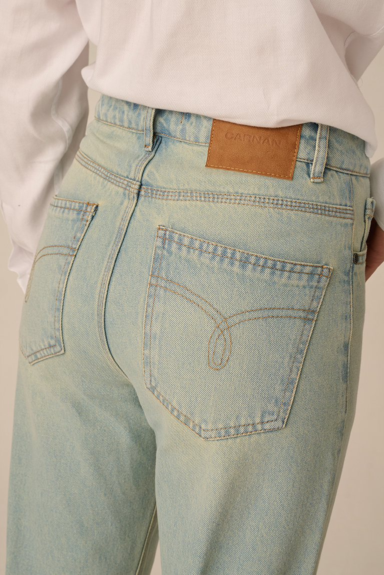 Flare Denim Pants - Light