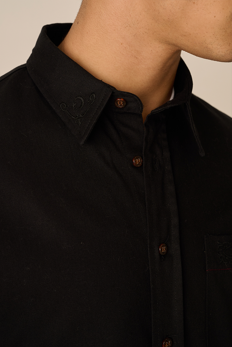 Black Short Sleeve Shirt