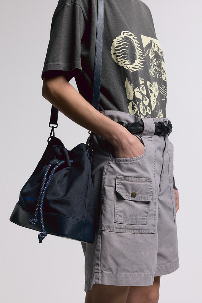 Grey Cargo Shorts