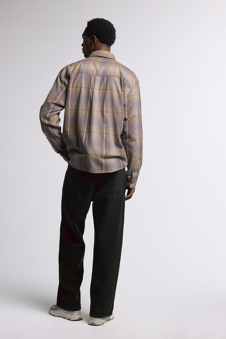 Stoned Brown Twill Pants