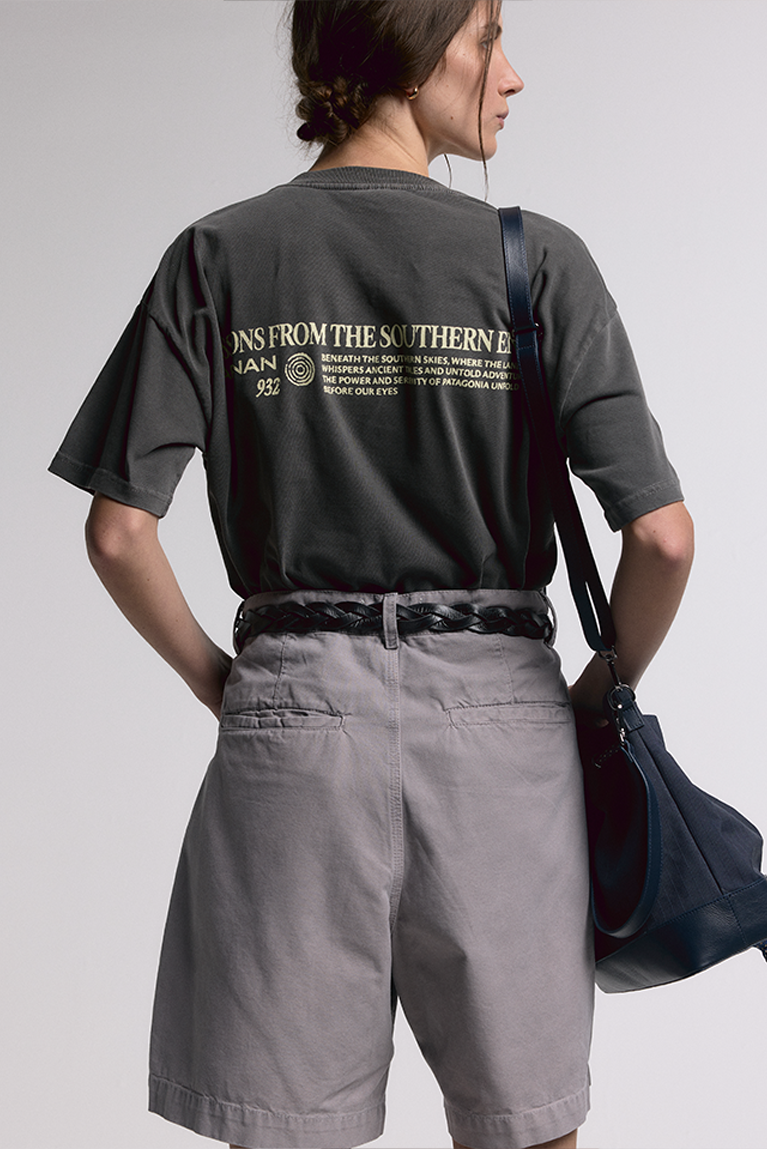 Grey Cargo Shorts