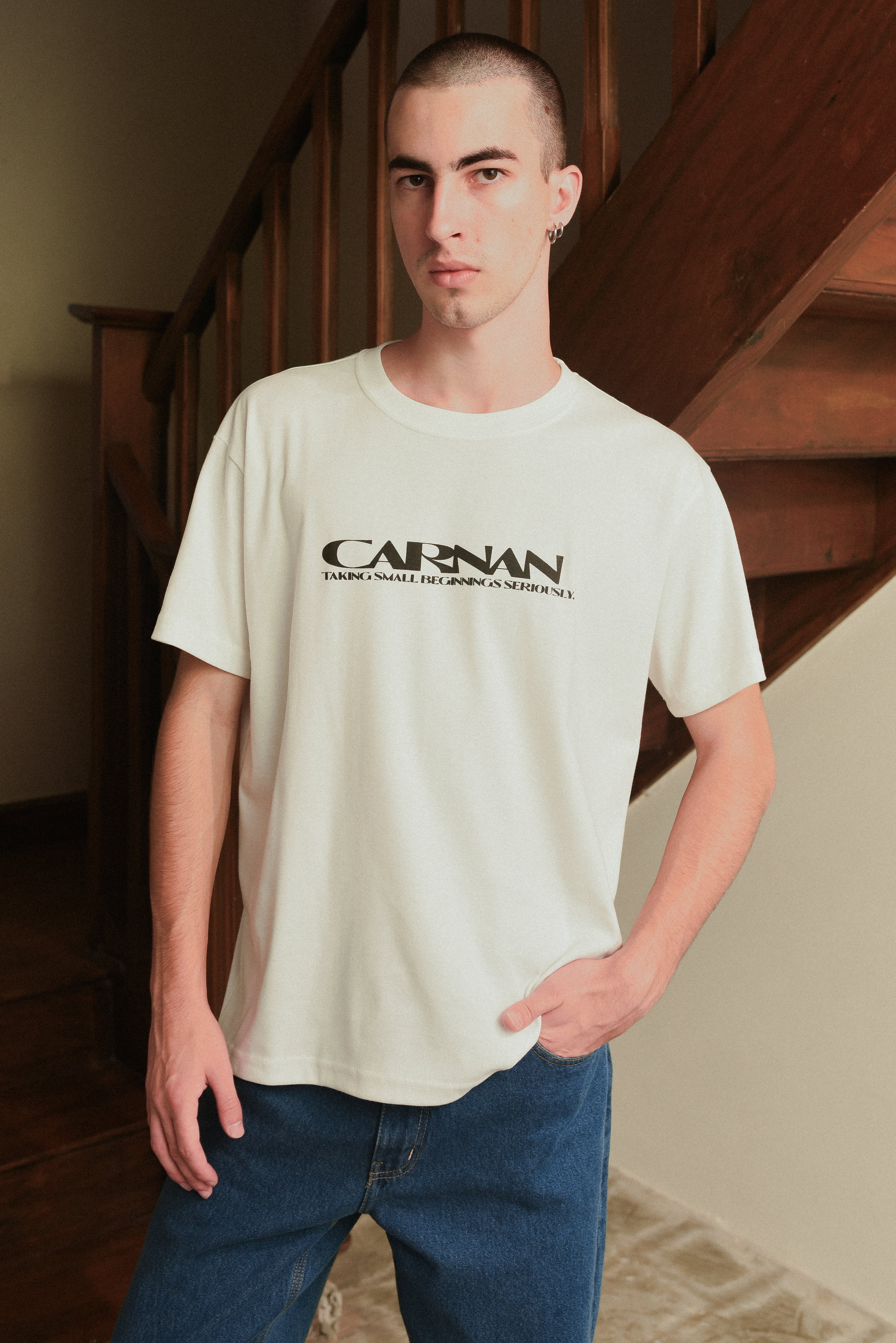 Heavy T-Shirt Small Beginning - Off