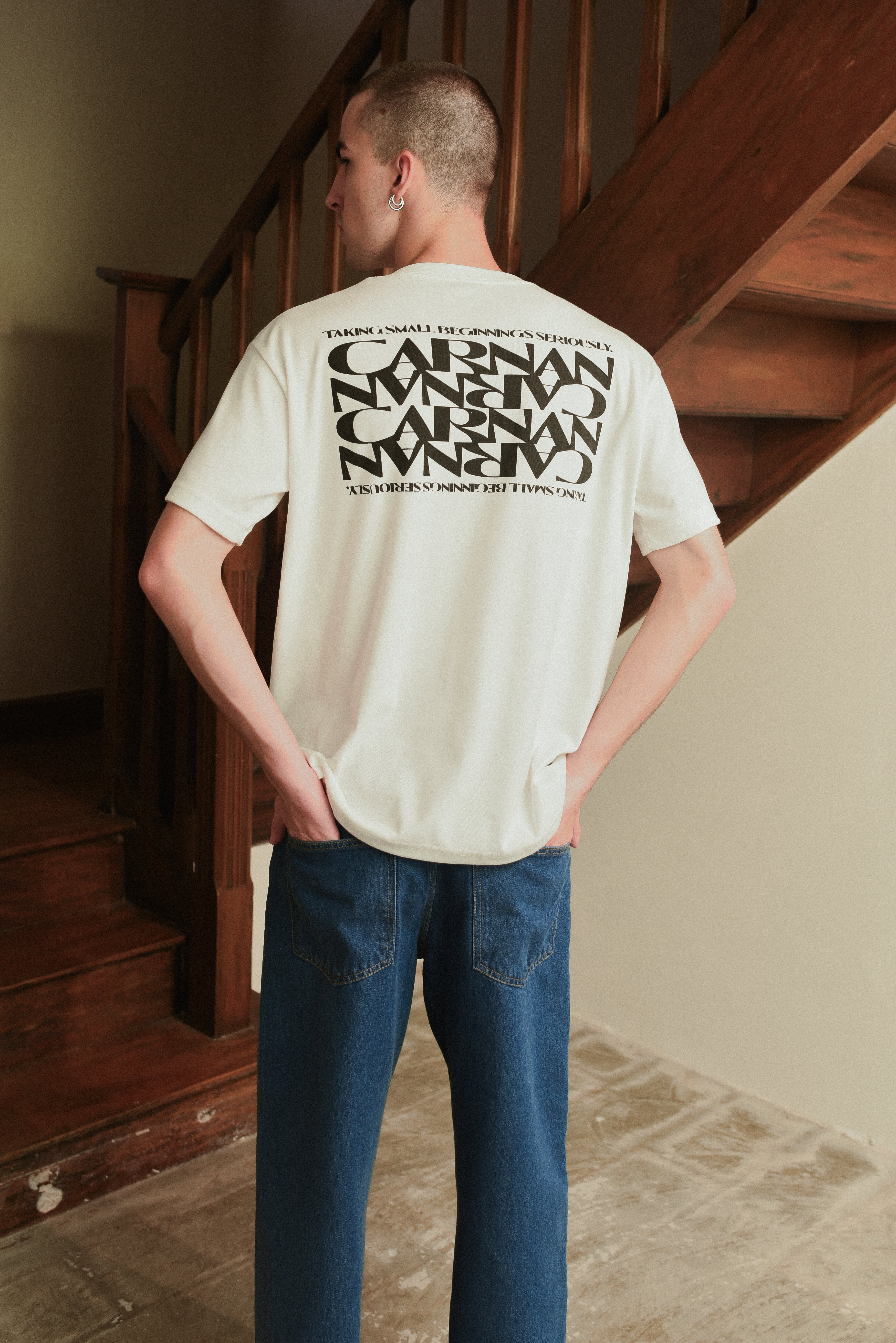 Heavy T-Shirt Small Beginning - Off