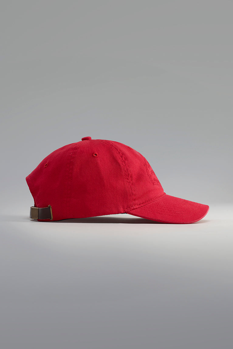 Home Crest Hat - Washed Red