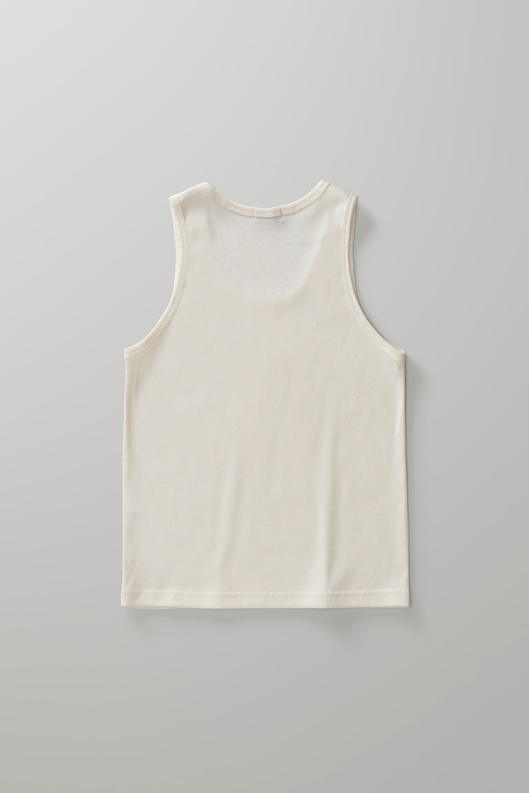 Standard Ribbed Tank Top - Off – Carnan