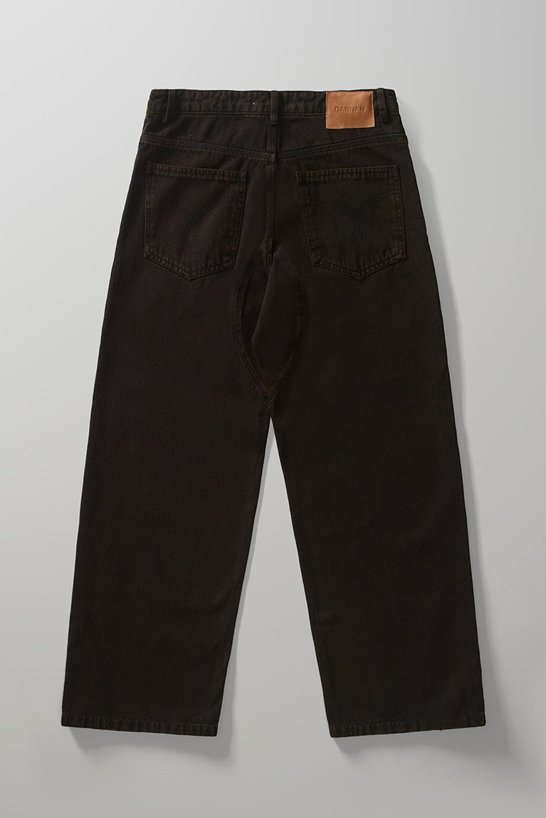 Stoned Brown Twill Pants