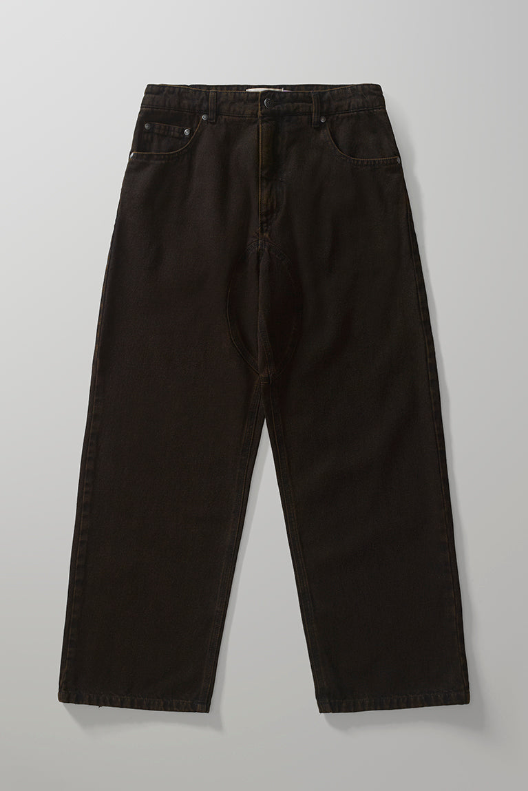 Stoned Brown Twill Pants
