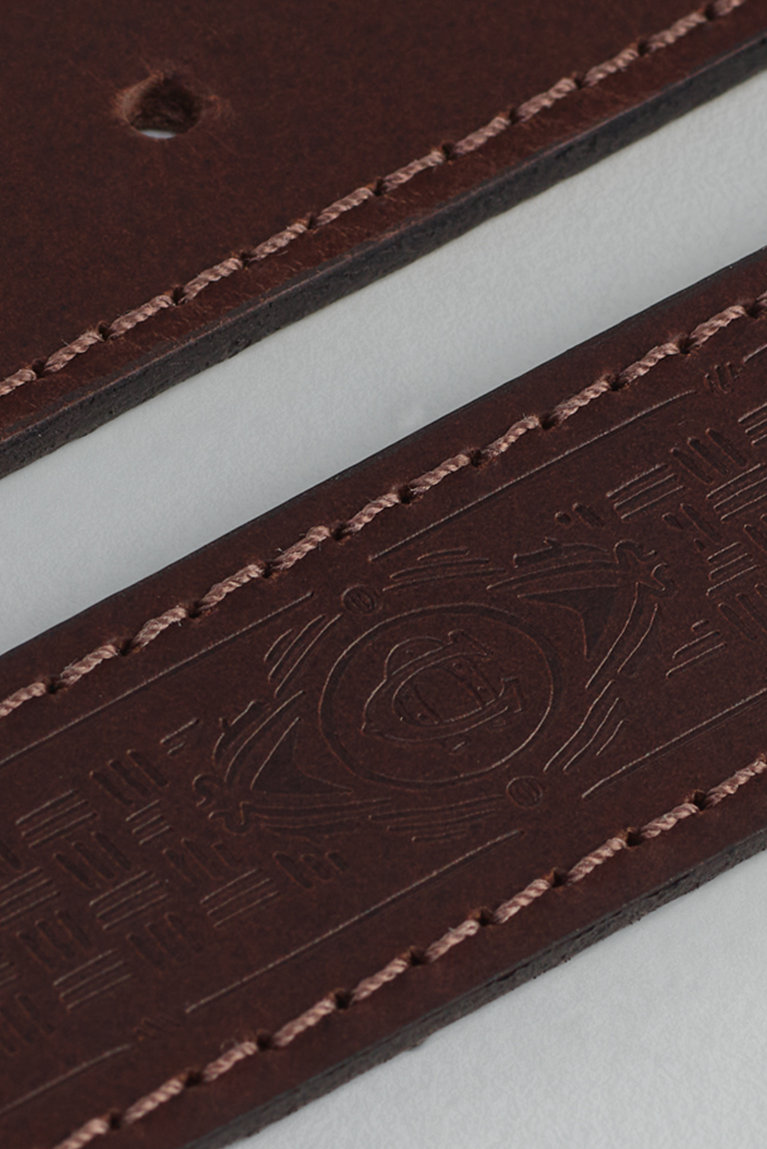 D.I.M Leather Belt - Brown