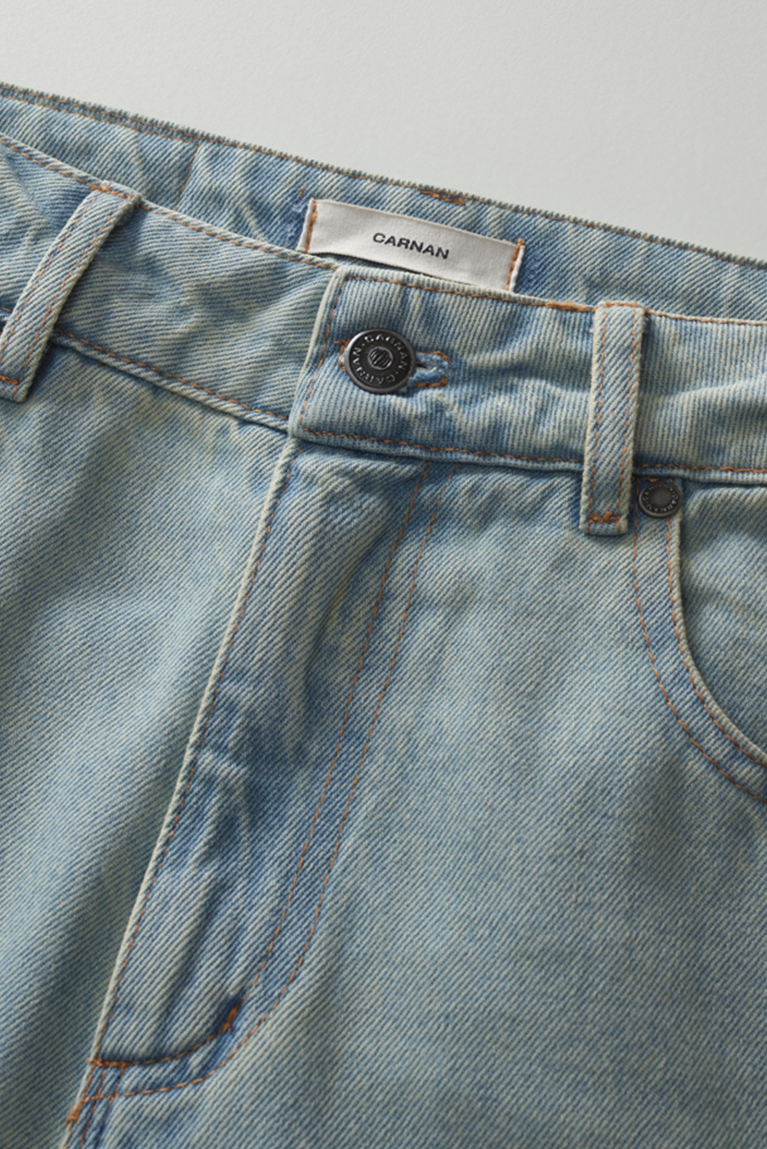 Flare Denim Pants - Light