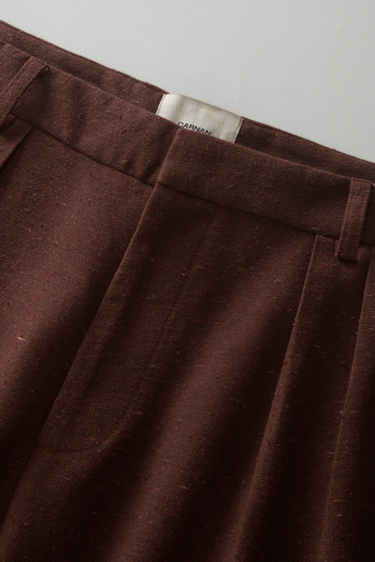 Tailored Pants - Brown