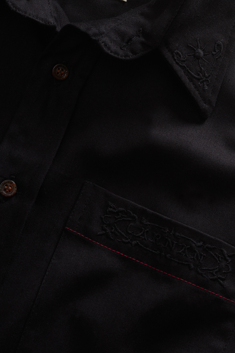 Black Short Sleeve Shirt