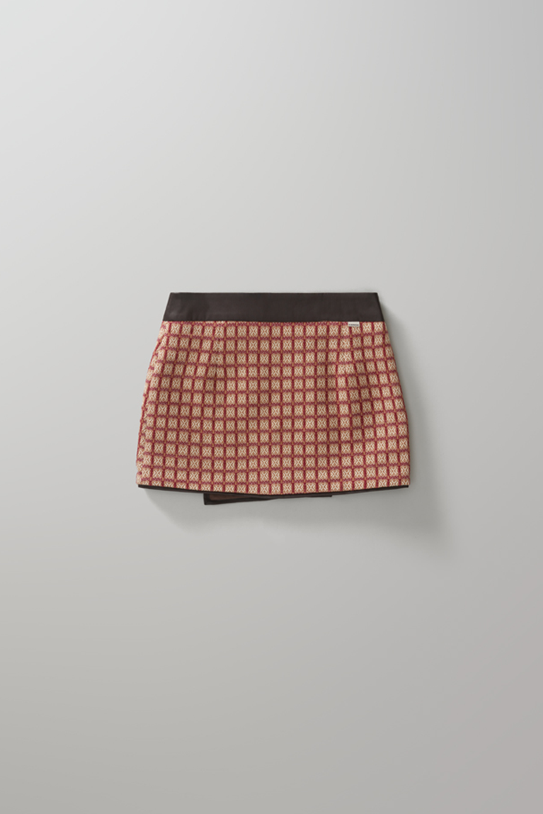 Jacquard Pattern Skirt