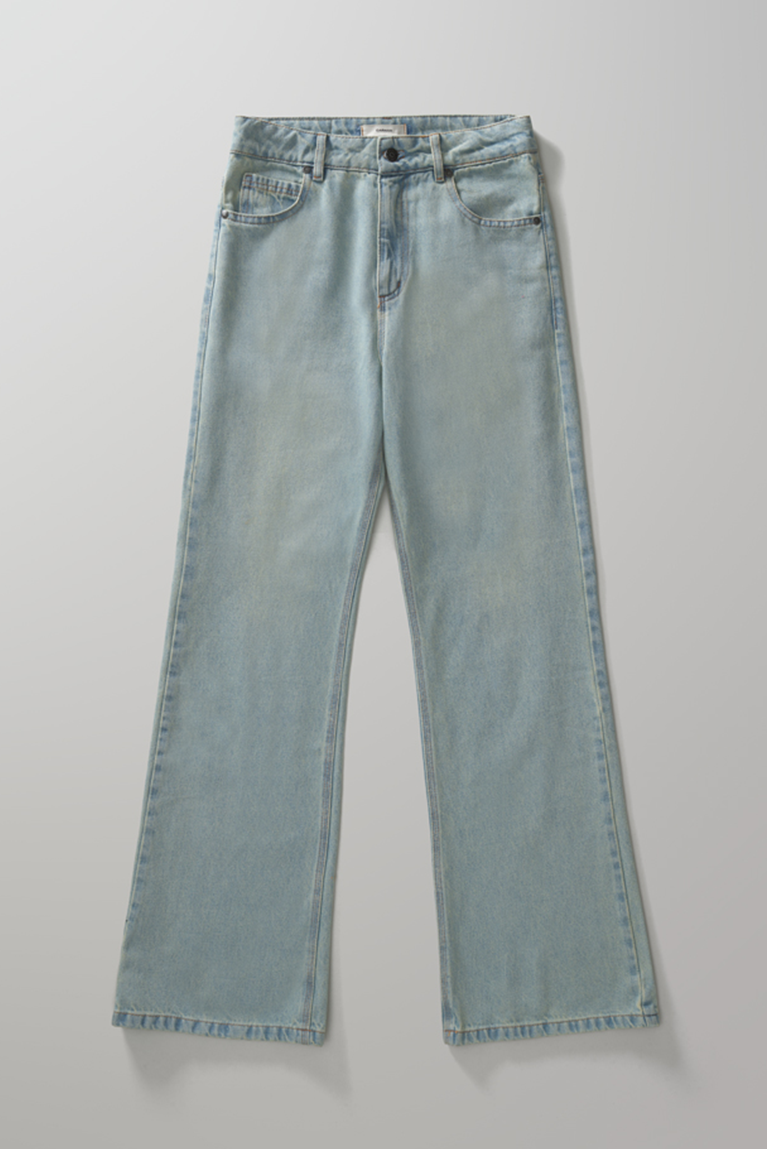 Flare Denim Pants - Light