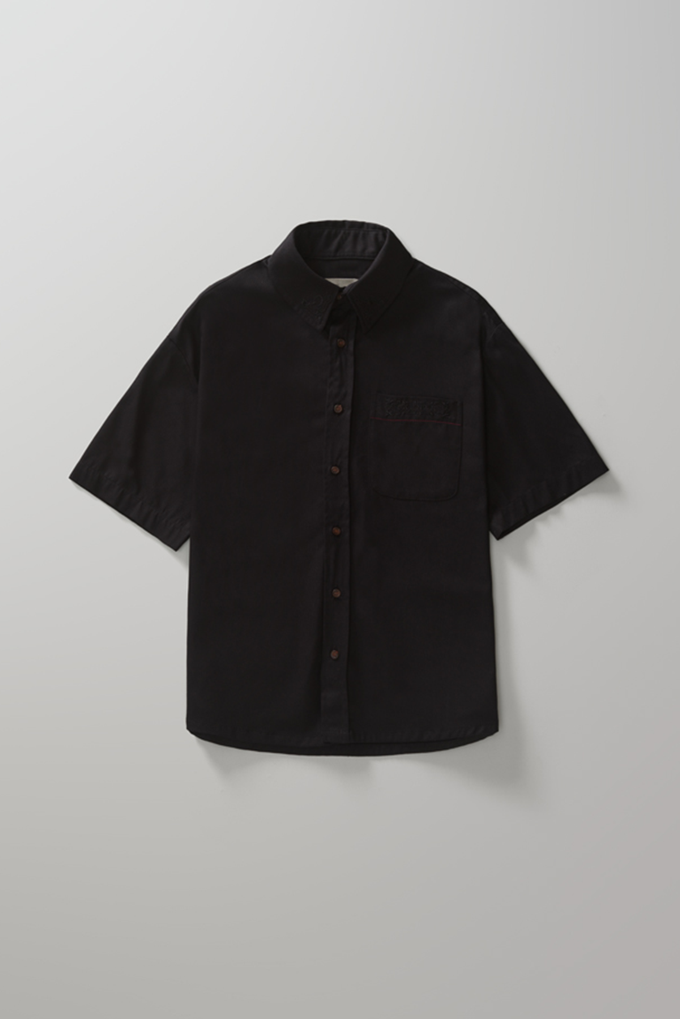 Black Short Sleeve Shirt