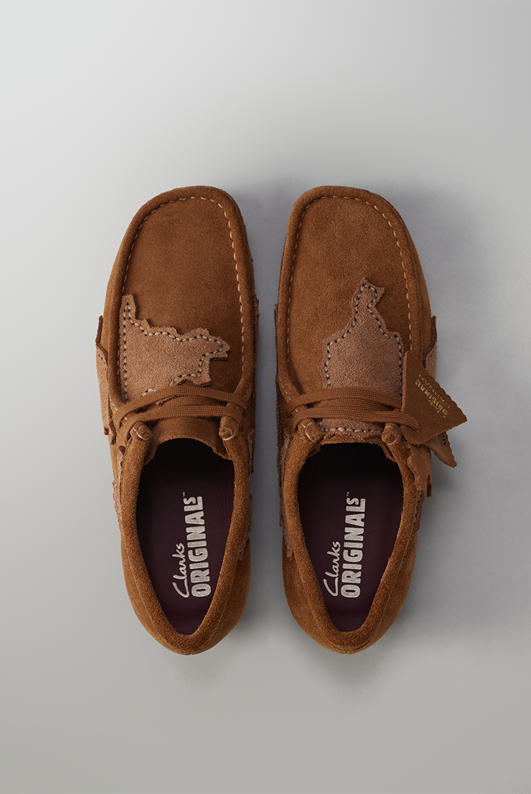 Carnan x Clarks™ Wallabee - Cola Suede