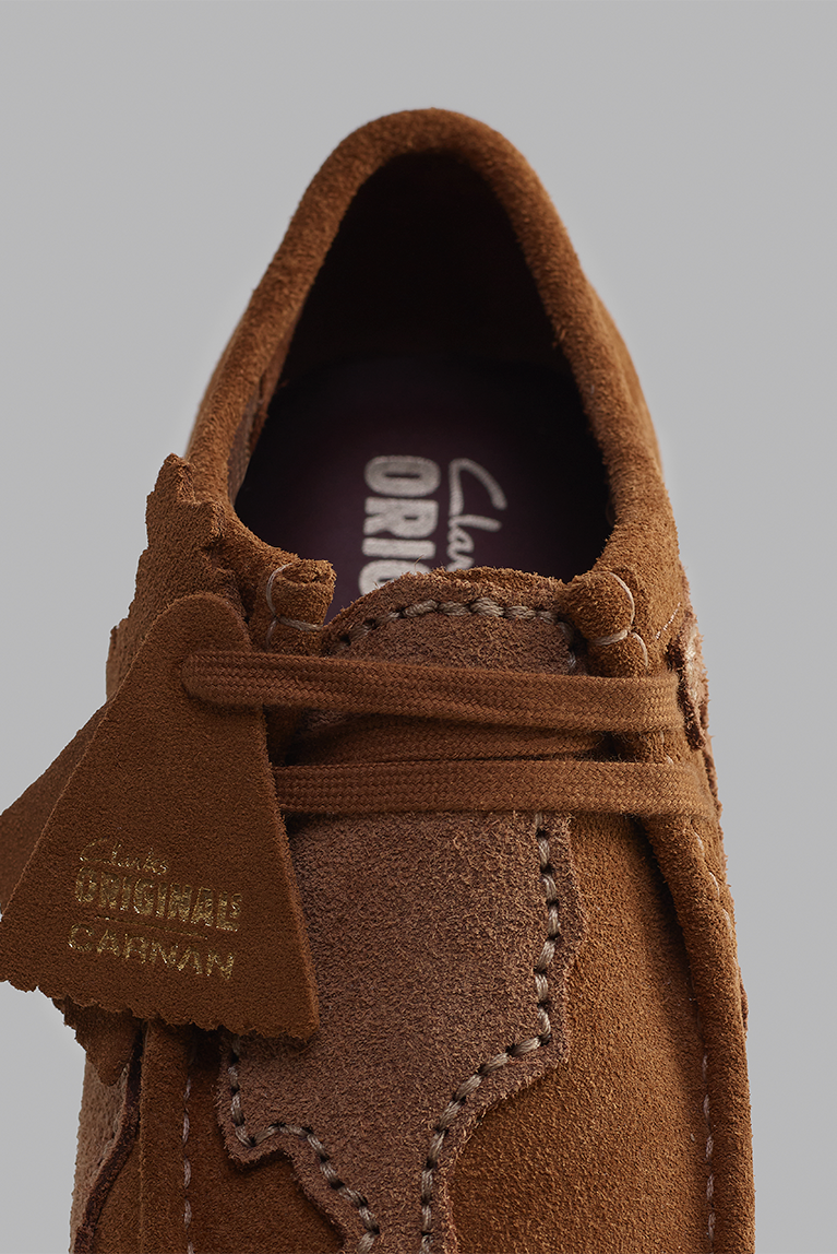Carnan x Clarks™ Wallabee - Cola Suede