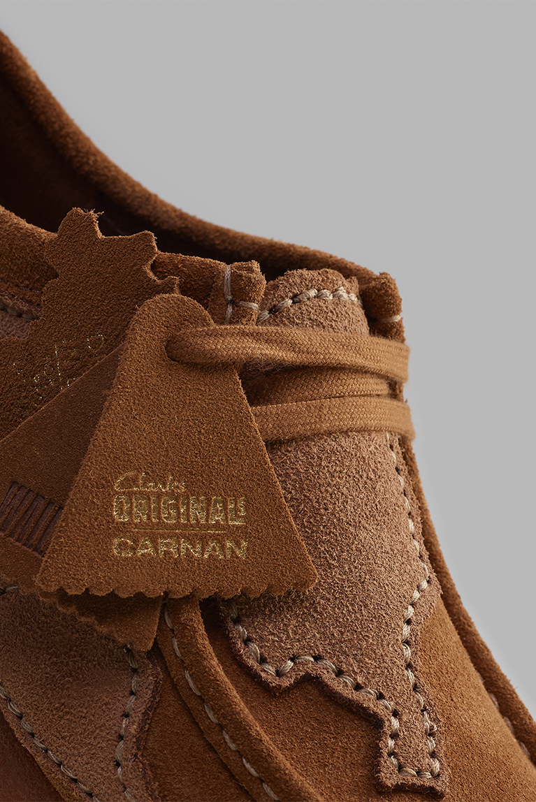 Carnan x Clarks™ Wallabee - Cola Suede