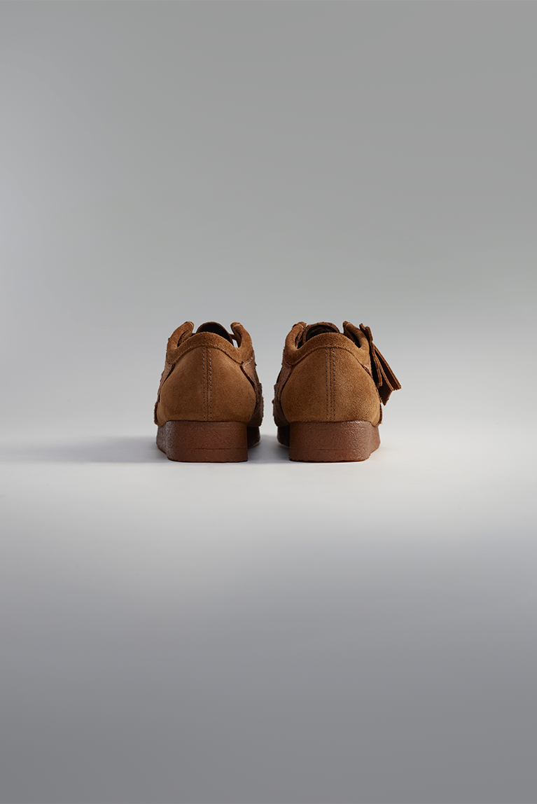 Carnan x Clarks™ Wallabee - Cola Suede