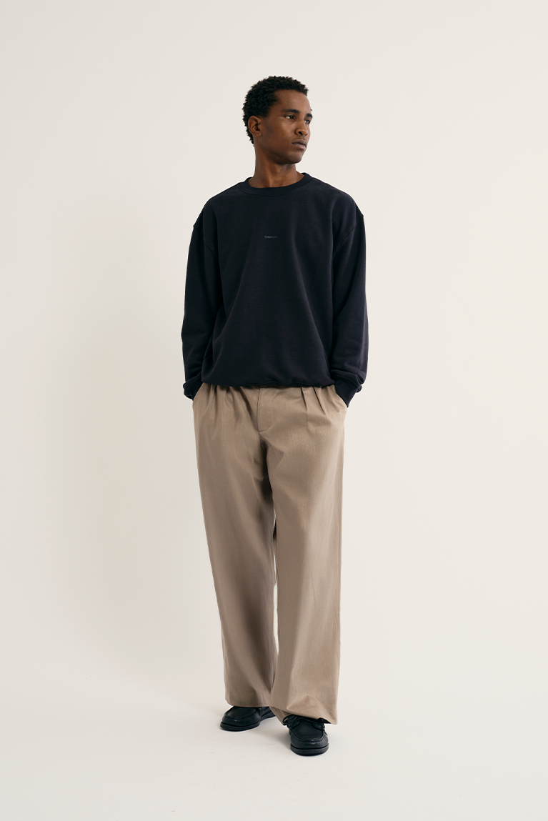 Tailored Pleated Pants
