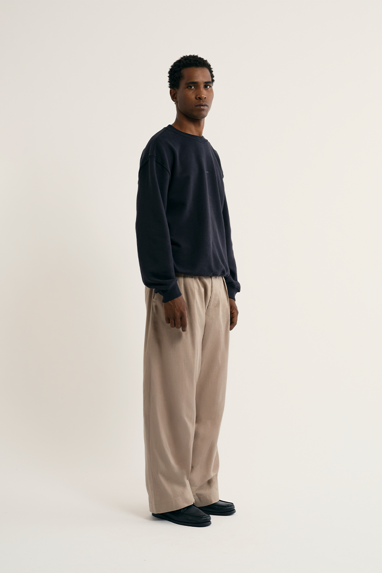 Tailored Pleated Pants