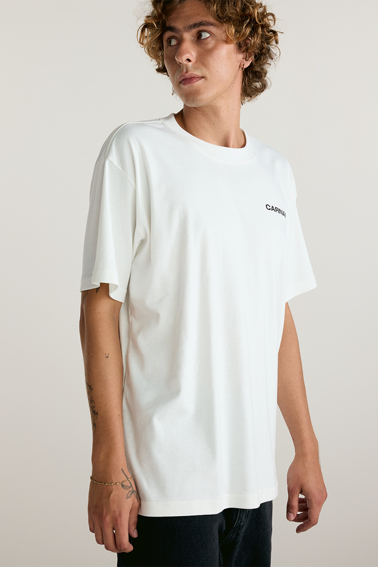 Heavy T-Shirt World Globe - Off
