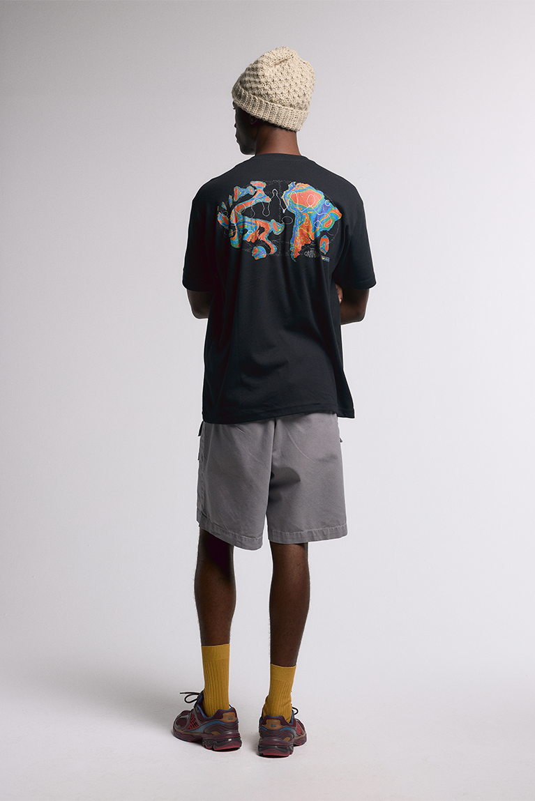Heat Map Heavy T-shirt - Black - hover