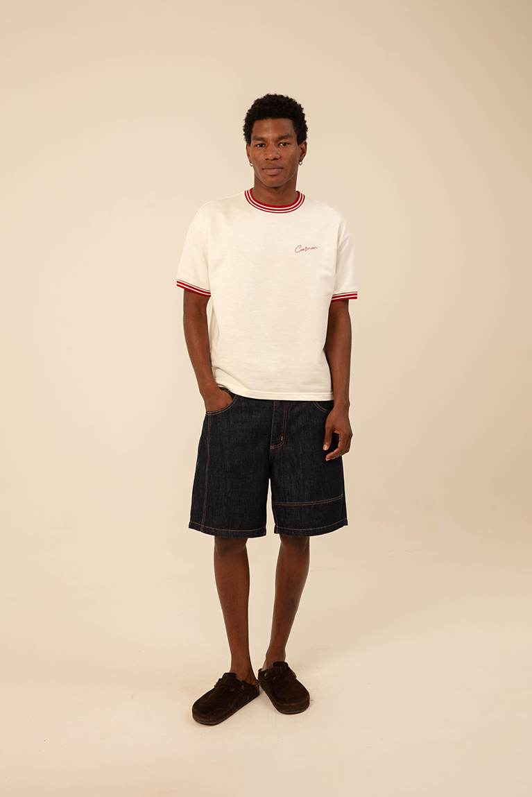 Jacquard Premium Boxy T-shirt