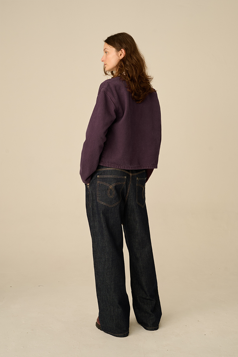 Purple Twill Jacket