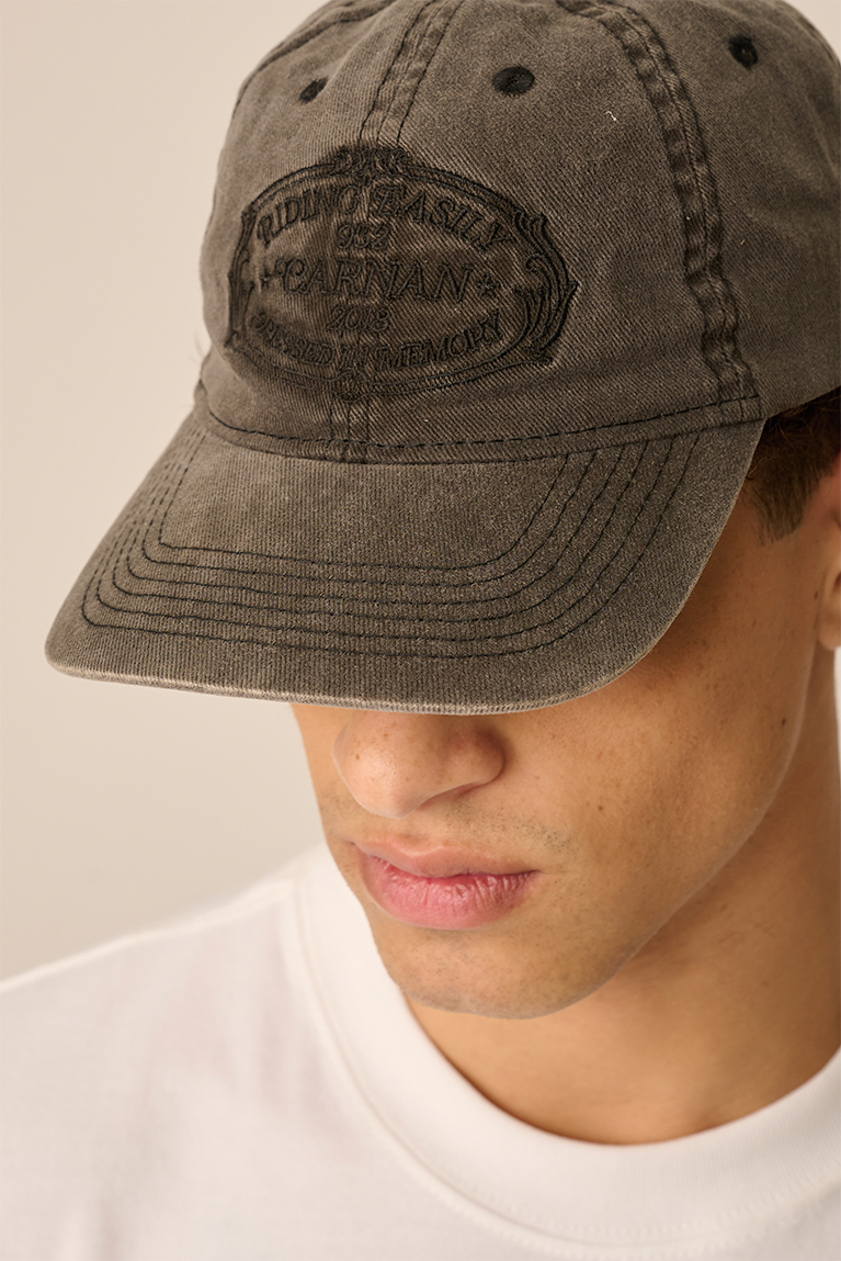 Home Crest Hat - Washed Black - hover