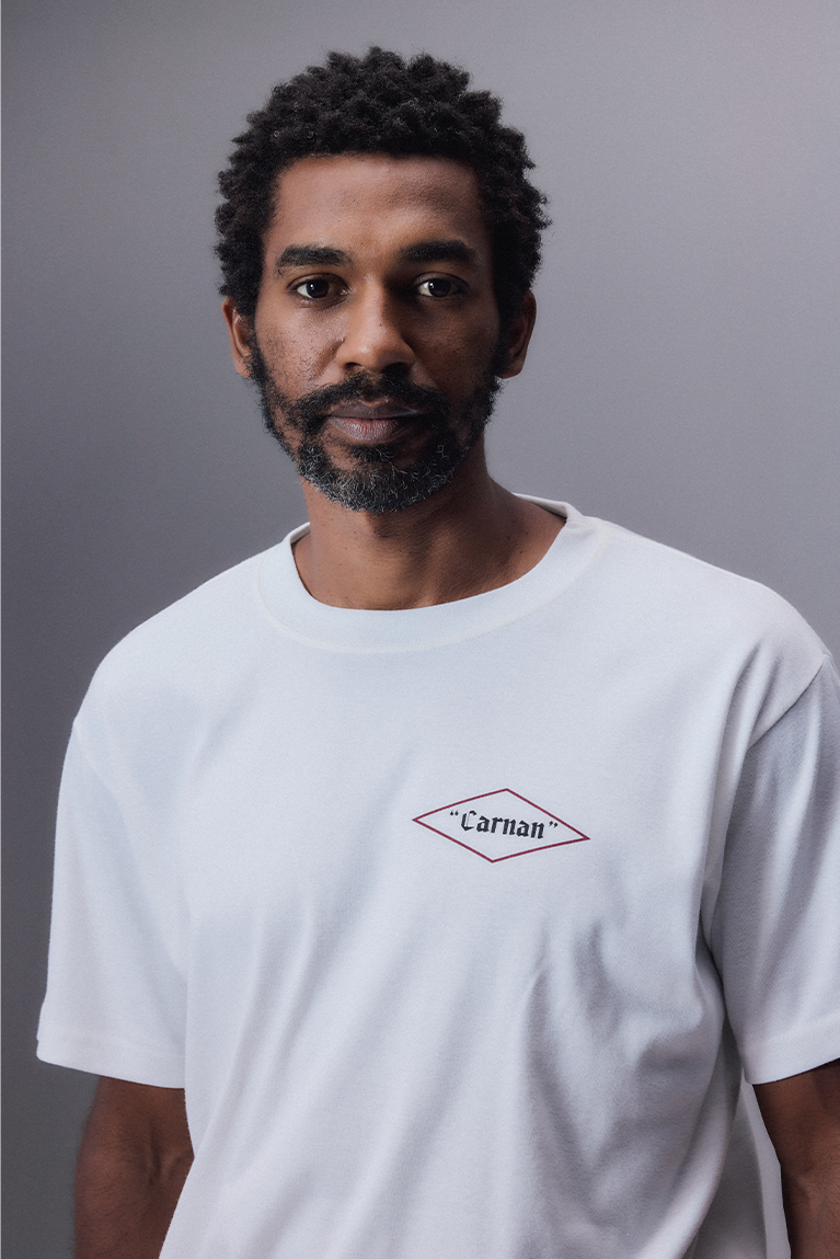 Carnan x Umbro Retro Logo T-Shirt - Off